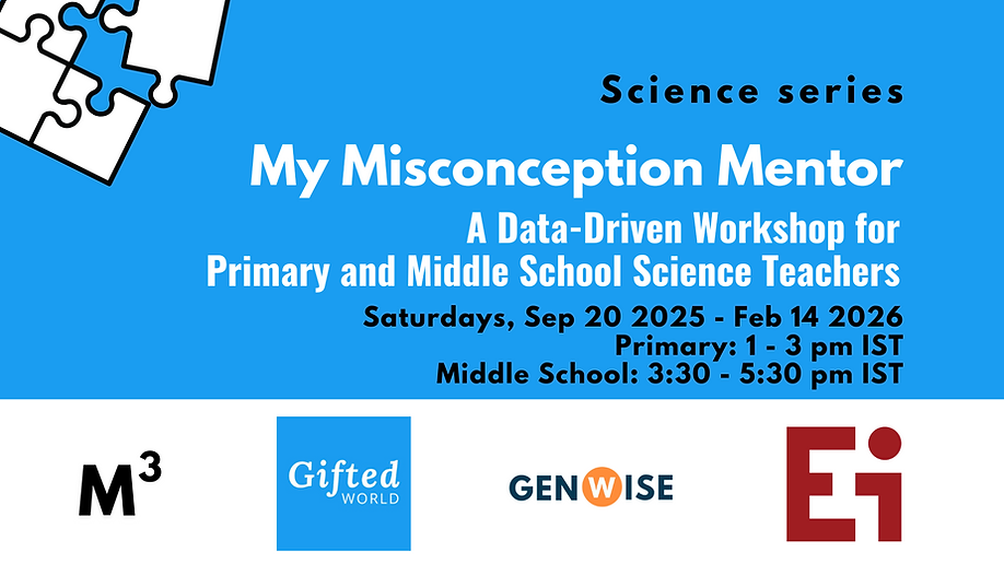 My Misconception Mentor – Science Series (Sep 2025)