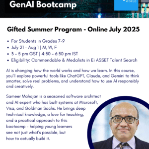 Wired for the Future: GenAI Bootcamp - Gifted Summer Program, July 2025