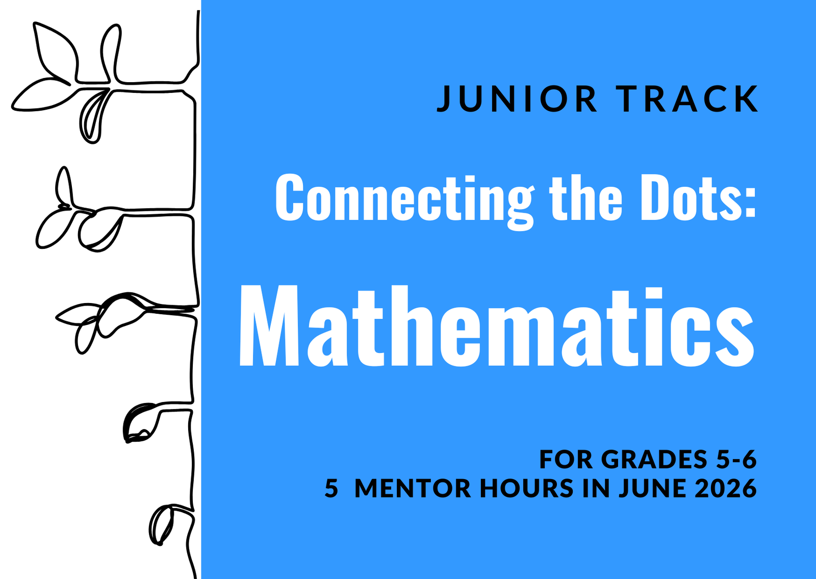Connecting the Dots in Mathematics